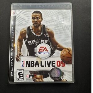 NBA Live 09 - Playstation‎ 3 (PS3) Game - Basketball - San Antonio Spurs